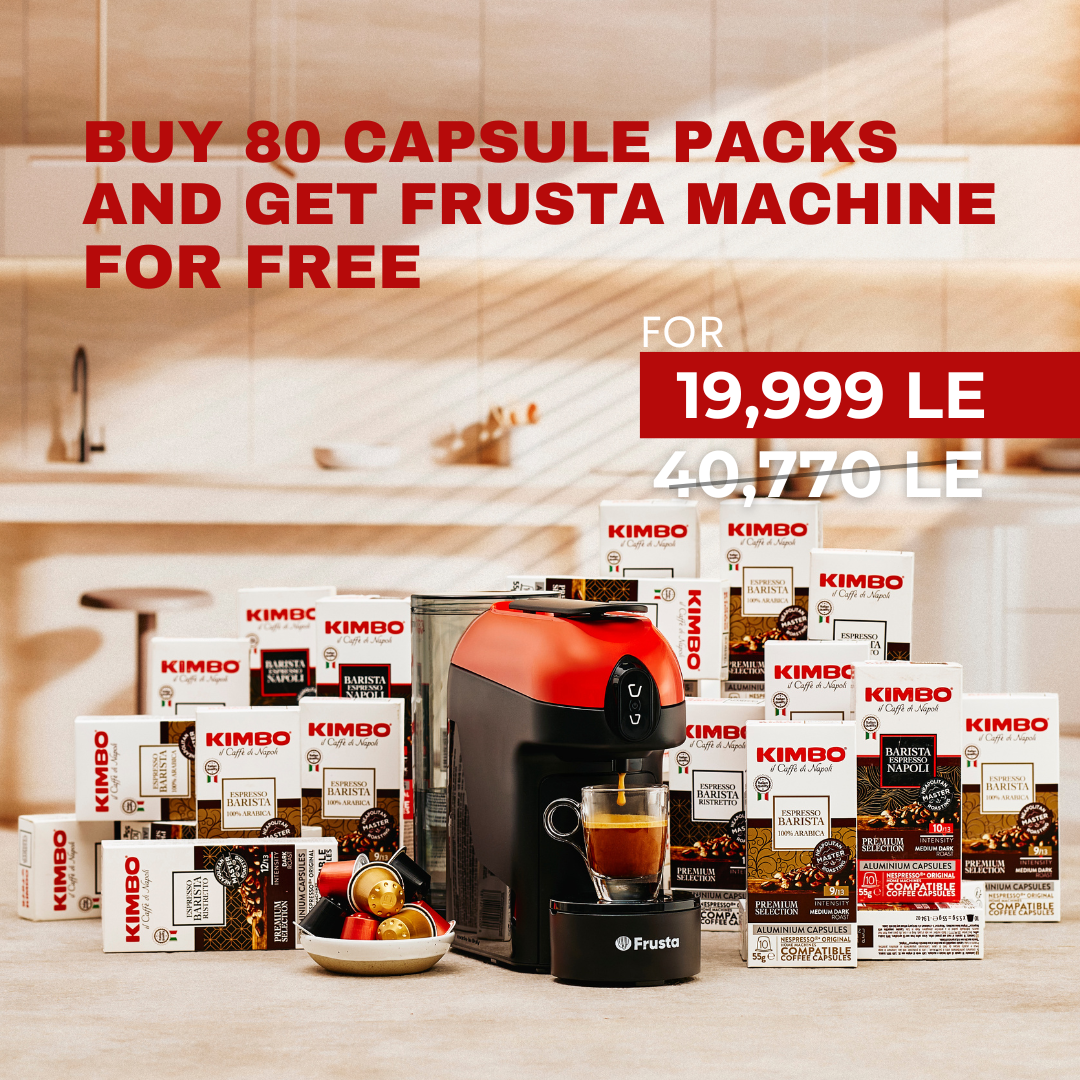 80 Capsule Packs + Frusta Machine